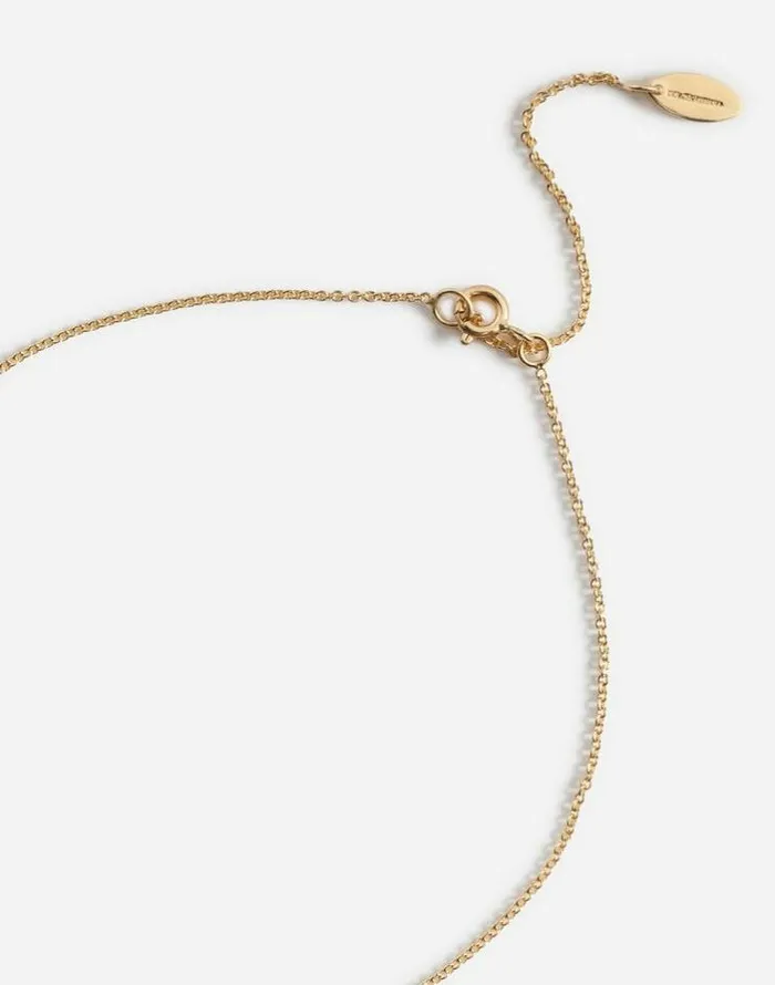 Dolce and Gabbana Mini Me Girl Children Necklace With Virgin Mary Medallion Gold Dolce and Gabbana Mini Me Girl Children Necklace With Virgin Mary Medallion Gold