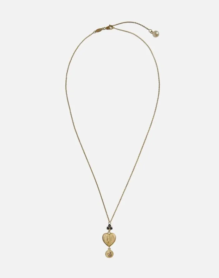 Dolce and Gabbana Necklaces Women Necklace With Heart Pendant Gold