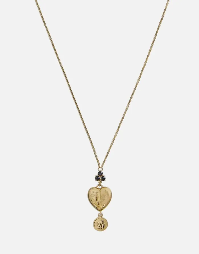 Dolce and Gabbana Necklaces Women Necklace With Heart Pendant Gold Dolce and Gabbana Necklaces Women Necklace With Heart Pendant Gold
