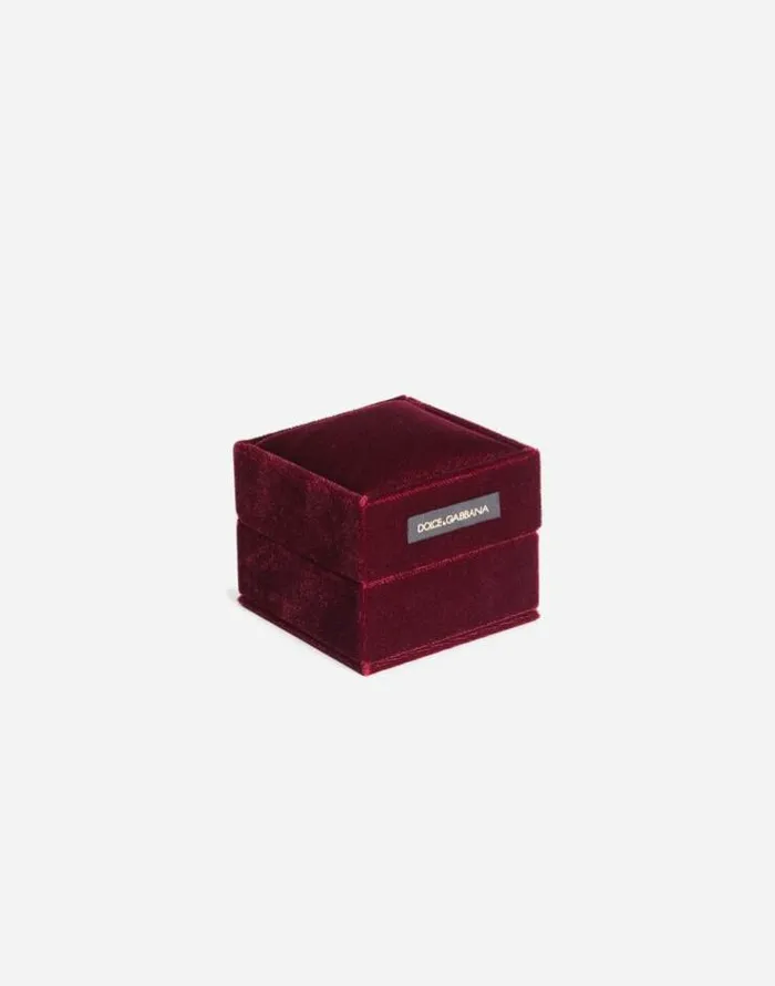 Dolce and Gabbana Rings Women Devotion Ring In White Gold With Diamonds White Gold Dolce and Gabbana Rings Women Devotion Ring In White Gold With Diamonds White Gold