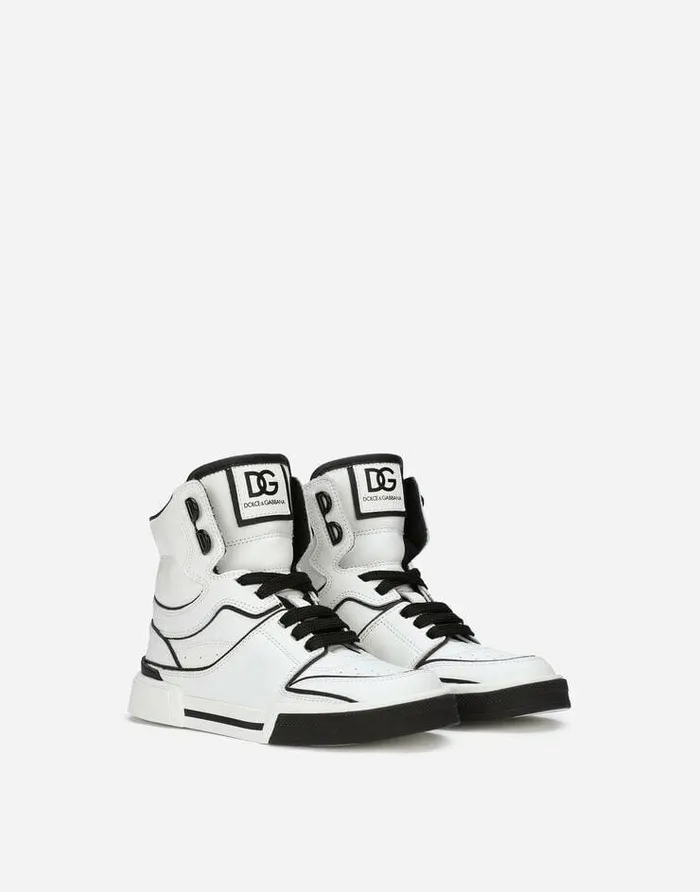 Dolce and Gabbana Shoes 2438 Children Portofino New Roma Hightop Sneakers Multicolor Dolce and Gabbana Shoes 2438 Children Portofino New Roma Hightop Sneakers Multicolor