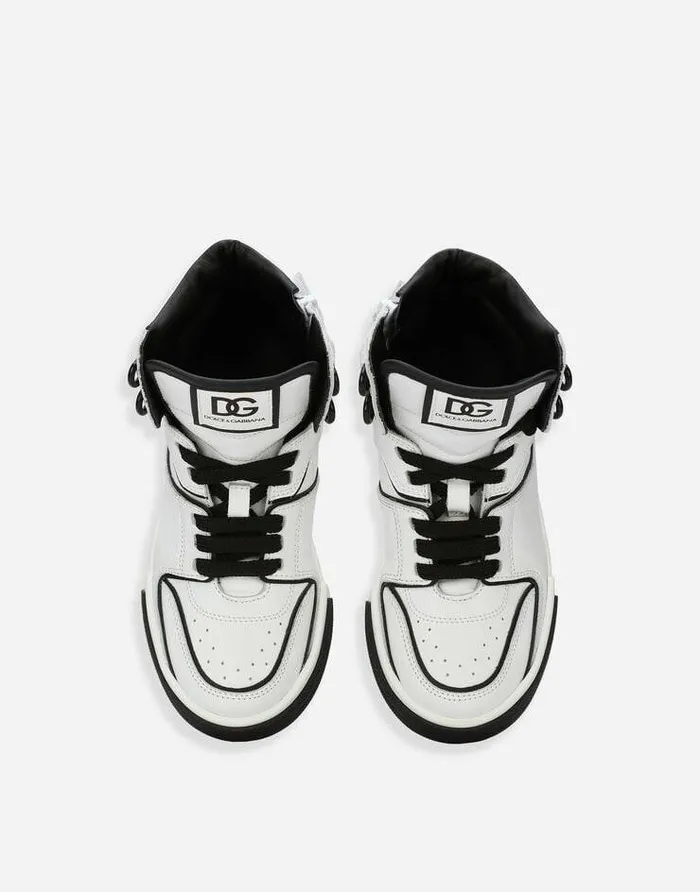 Dolce and Gabbana Shoes 2438 Children Portofino New Roma Hightop Sneakers Multicolor Dolce and Gabbana Shoes 2438 Children Portofino New Roma Hightop Sneakers Multicolor