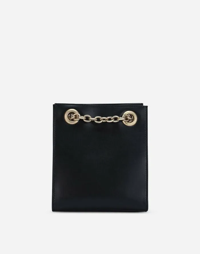 Dolce and Gabbana Shoulder And Crossbody Bags Women Small Calfskin 35 Shoulder Bag Black Dolce and Gabbana Shoulder And Crossbody Bags Women Small Calfskin 35 Shoulder Bag Black