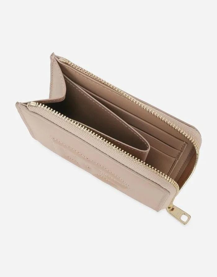 Dolce and Gabbana Wallets And Small Leather Goods Women DG Logo Card Holder Pale Pink Dolce and Gabbana Wallets And Small Leather Goods Women DG Logo Card Holder Pale Pink