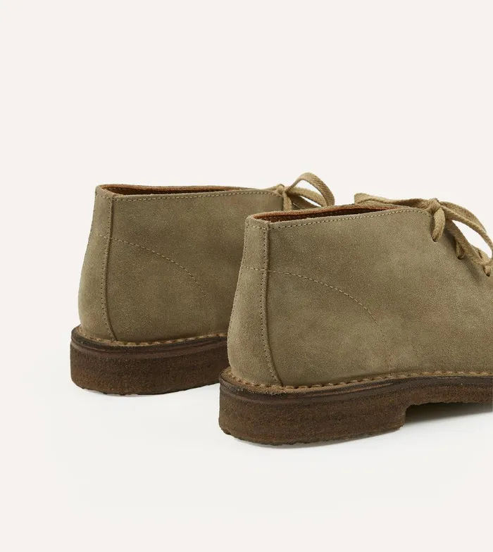 Drake039s Crosby MocToe Chukka Boot Sand Suede 8211 Footwear