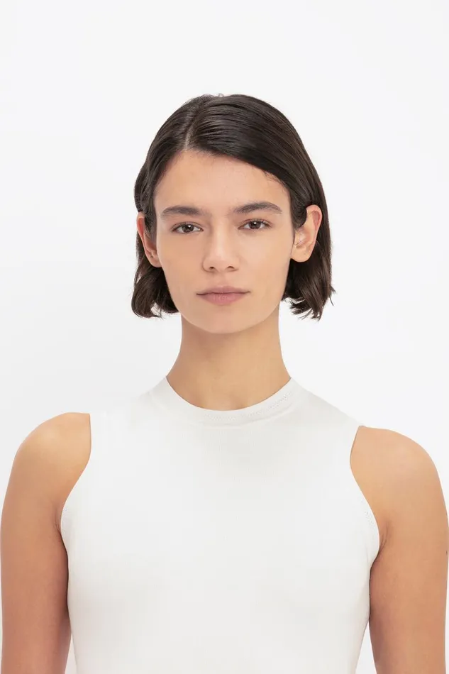 Dresses Women Victoria Beckham VB Body Mini Dress In White Dresses Women Victoria Beckham VB Body Mini Dress In White