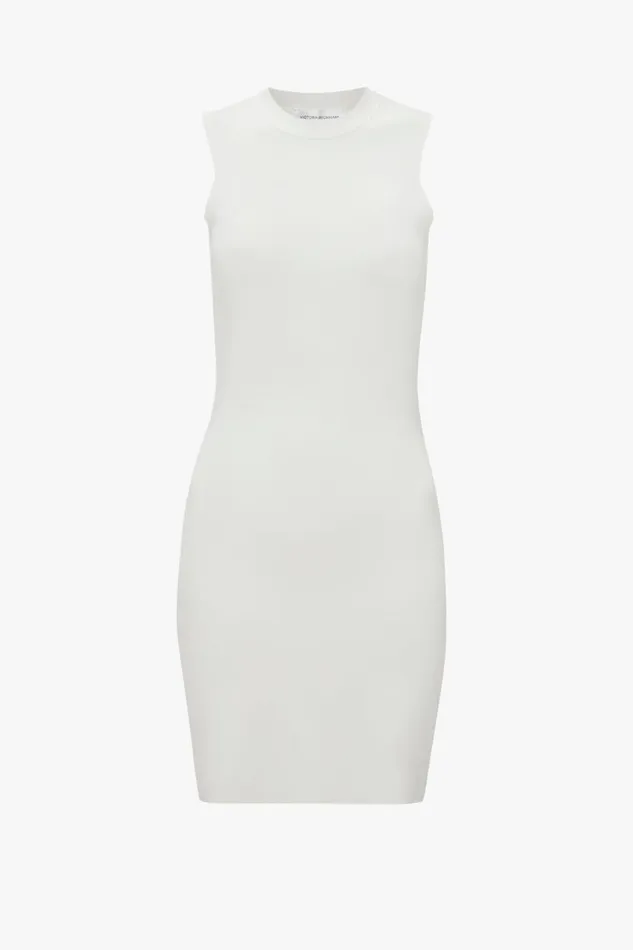 Dresses Women Victoria Beckham VB Body Mini Dress In White Dresses Women Victoria Beckham VB Body Mini Dress In White