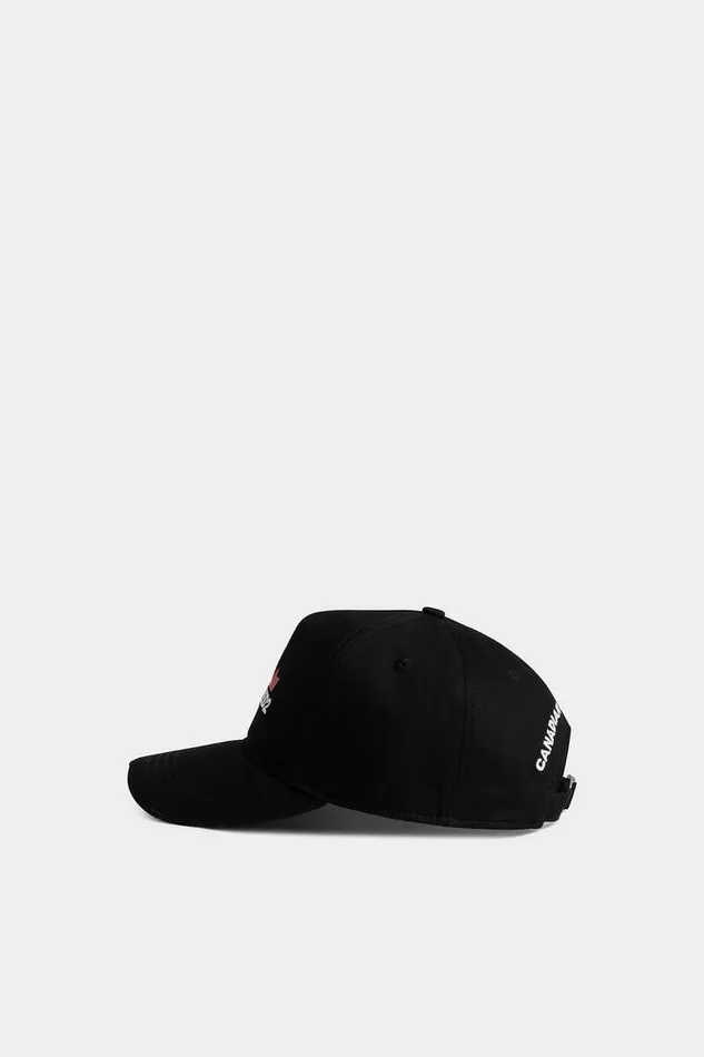 Dsquared2 Headwear Canadian Leaf Baseball Cap Black 8211 MenWomen