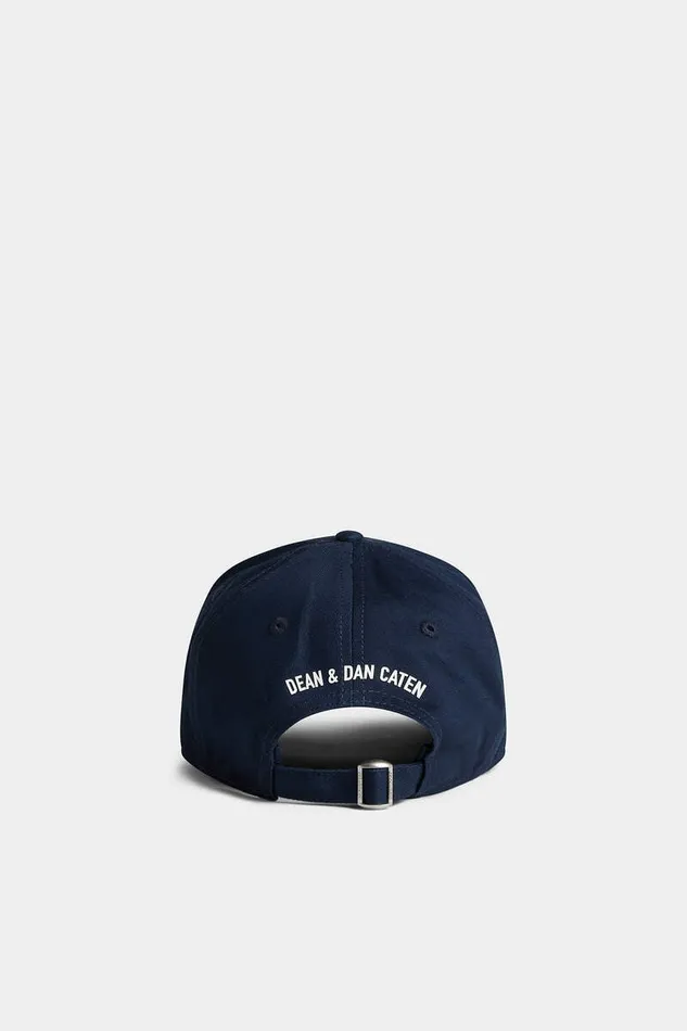 Dsquared2 Headwear Mini Icon Baseball Cap Navywhite 8211 Men
