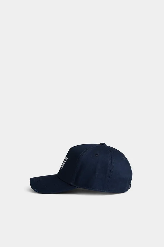 Dsquared2 Headwear Mini Icon Baseball Cap Navywhite 8211 Men