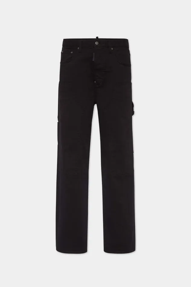 Dsquared2 Jeans Black Bull Loose Carpenter Jeans 8211 Men