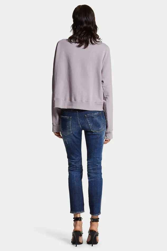 Dsquared2 Jeans Dark Broken Knee Wash Cool Girl Jeans Navy 8211 Women