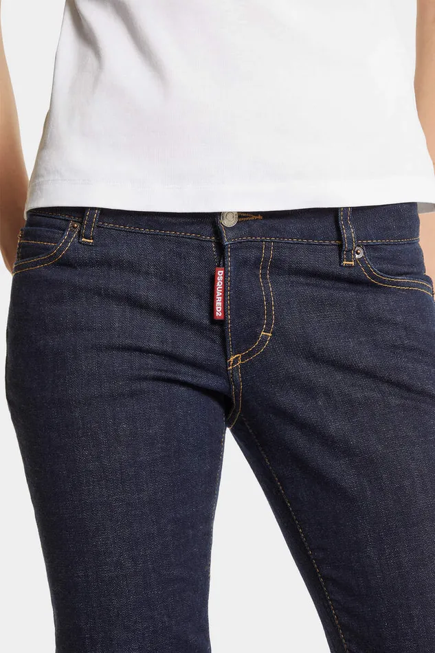 Dsquared2 Jeans Dark Rinse Wash Jennifer Jeans Navy 8211 Women