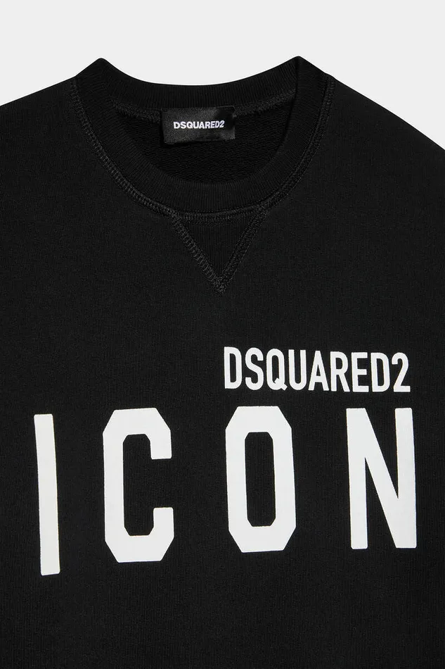 Dsquared2 Ready To Wear D2 Icon Sweatshirt Black 8211 Kids