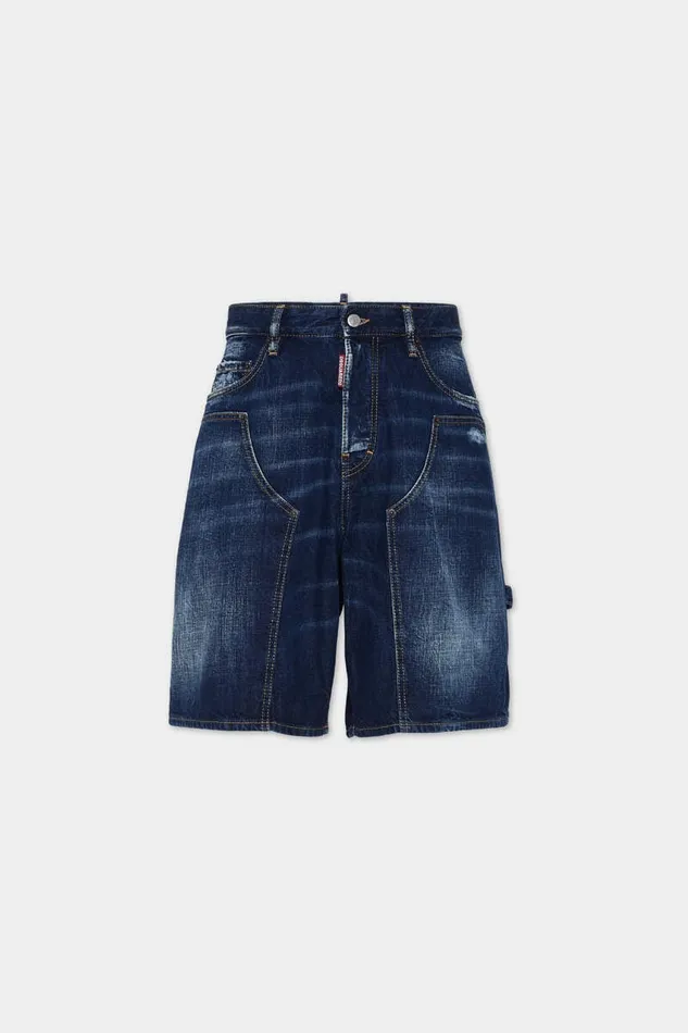 Dsquared2 Shorts Dark Semplice Carpenter Shorts Navy 8211 Men