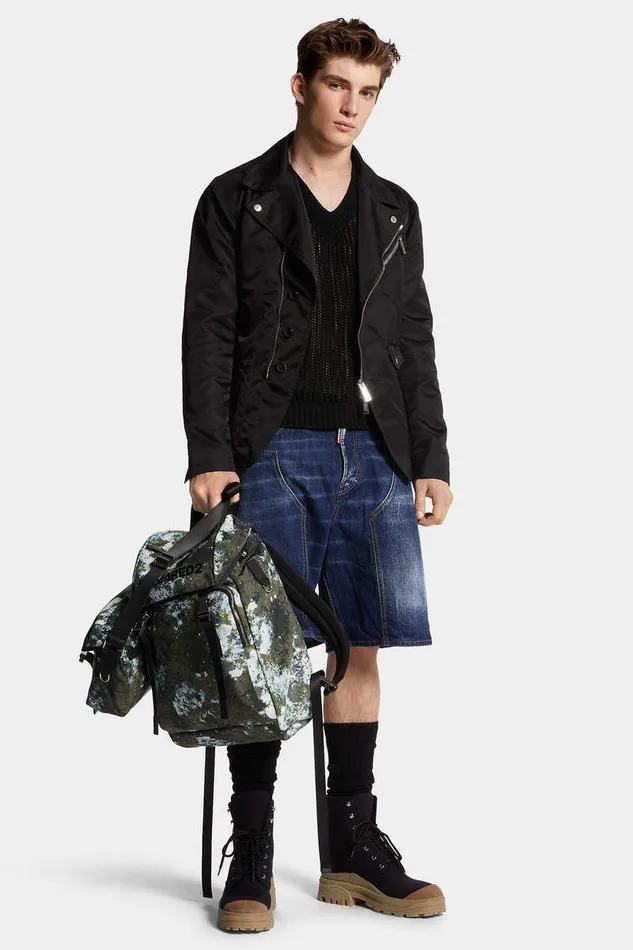 Dsquared2 Shorts Dark Semplice Carpenter Shorts Navy 8211 Men