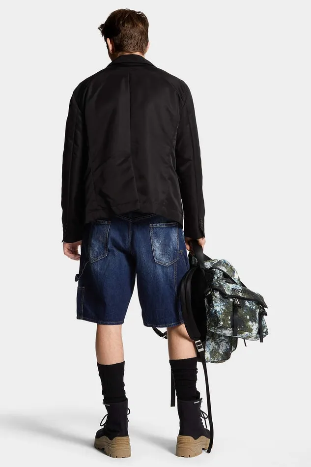 Dsquared2 Shorts Dark Semplice Carpenter Shorts Navy 8211 Men