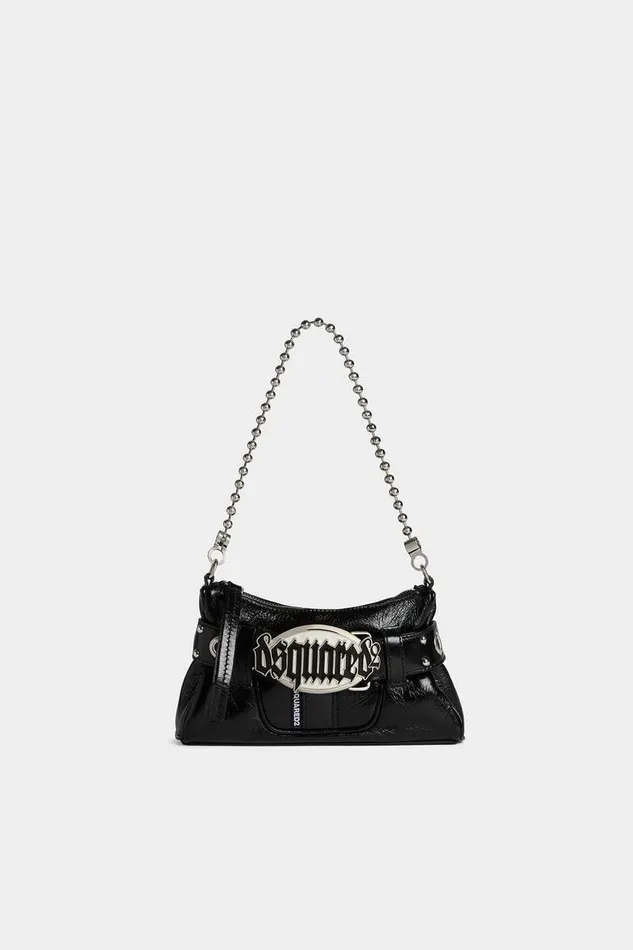 Dsquared2 Shoulder Bags Gothic Belt Clutch Black 8211 Women