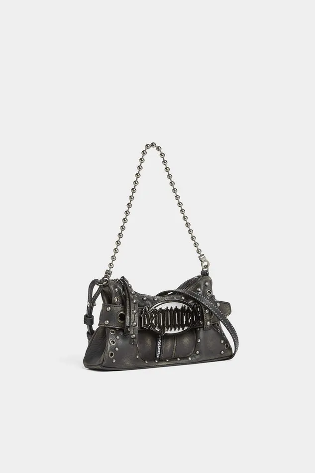 Dsquared2 Shoulder Bags Gothic Belt Clutch Black 8211 Women