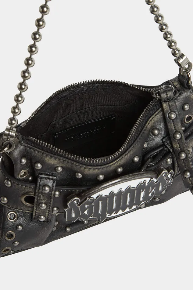 Dsquared2 Shoulder Bags Gothic Belt Clutch Black 8211 Women