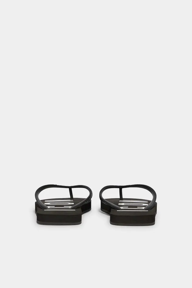 Dsquared2 Slides Be Icon Beach Shoes Black 8211 Women