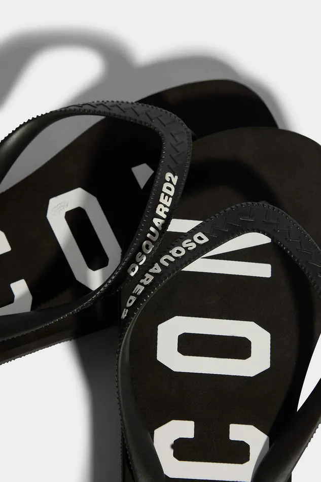 Dsquared2 Slides Be Icon Beach Shoes Black 8211 Women
