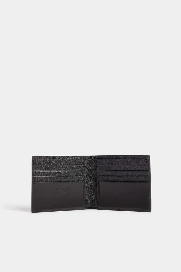 Dsquared2 Small Leather Goods Classic Evening Wallet Black 8211 Men