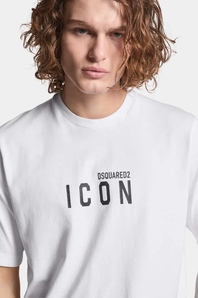 Dsquared2 TShirts and Polo Icon Loose Fit TShirt White 8211 Men