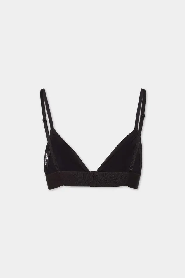 Dsquared2 Underwear Logo Triangle Bra Blackpink 8211 Women