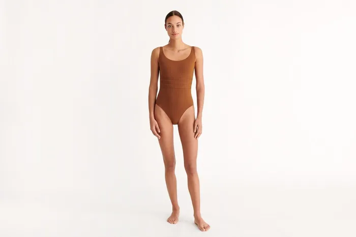 ERES Asia Tank OnePiece Caramelo Women OnePiece Swimsuits