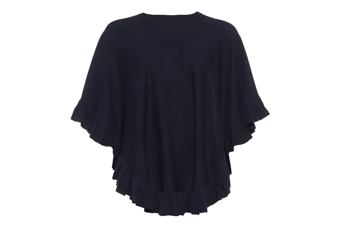 ERES Edgar Poncho Nuit Noire Women Homewear