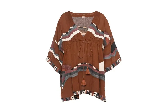 ERES Solar Short Kaftan Caramelo Women Beachwear and Accessories