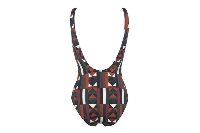 ERES Structure Tank OnePiece Imprime Kaleido Eclipse Women OnePiece Swimsuits