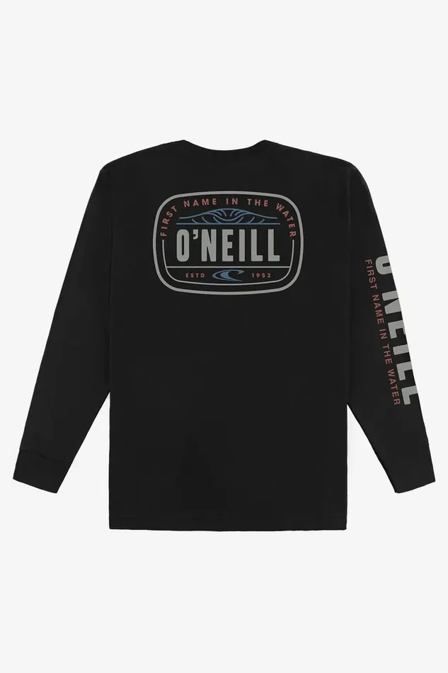 EVENTIDE STANDARD FIT LONG SLEEVE TEE Black Men O039NEILL Clothing