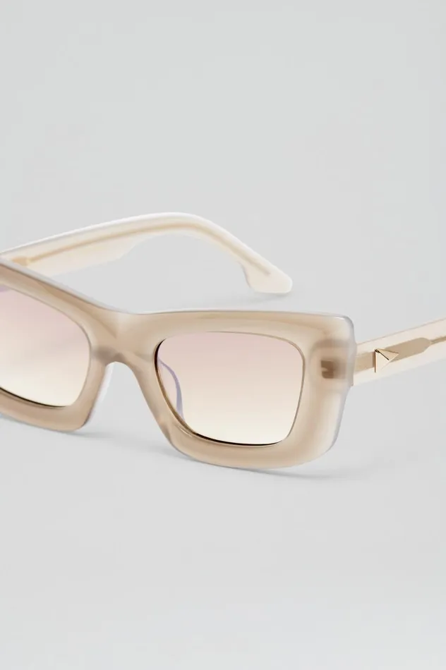 Eyewear Women Scanlan Theodore ST ANGULAR CAT SUNGLASSES Crystalgrey Eyewear Women Scanlan Theodore ST ANGULAR CAT SUNGLASSES Crystalgrey