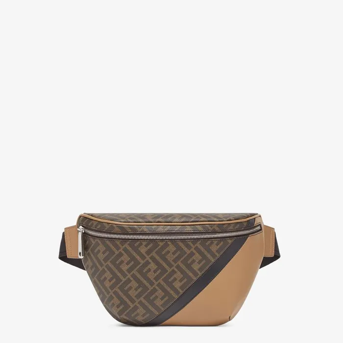 Fendi Belt Bags Fendi Diagonal Belt Bag Multicolor Leather Belt Bag 8211 Men