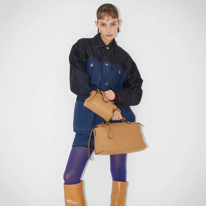 Fendi Boston Bags By The Way Selleria Mini Cappuccinocolored Selleria Minibag With 156 Handsewn Stitches 8211 Women
