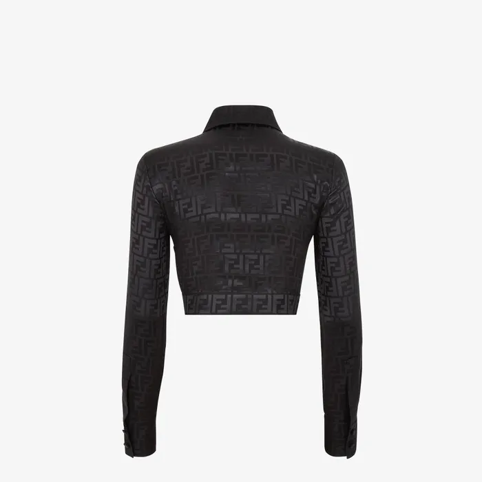 Fendi Coordinated Sets Shirt Black Silk Shirt 8211 Women