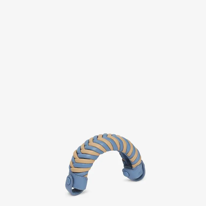 Fendi Shoulder Straps and Bag Accessories Small Peekaboo Handle Cover Blue Nappaleather Handle Cover 8211 Women Fendi Shoulder Straps and Bag Accessories Small Peekaboo Handle Cover Blue Nappaleather Handle Cover 8211 Women