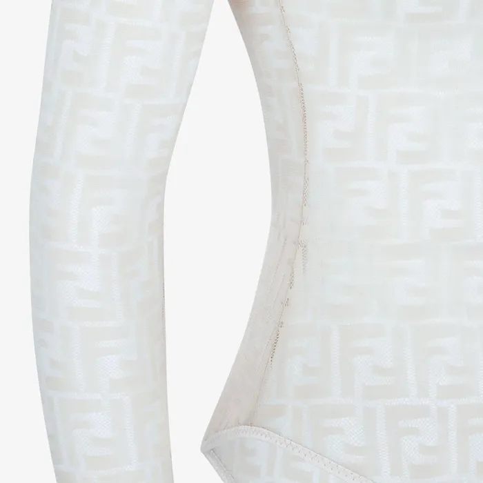 Fendi Tops and Shirts Body White Lace Bodysuit 8211 Women