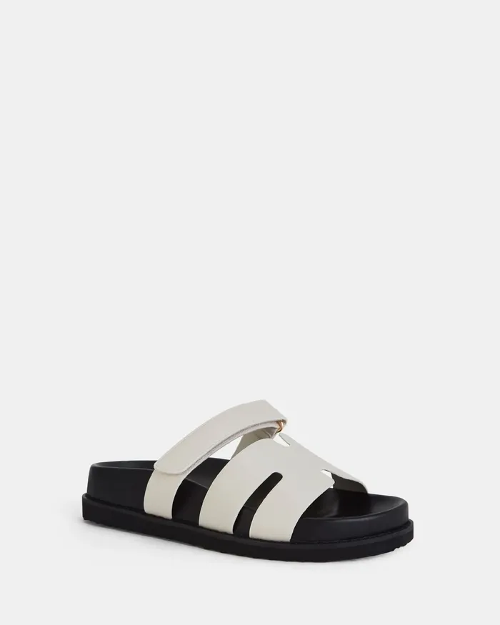 Flat Sandals SLOTHY CREAM Flatform NOVO Shoes Women