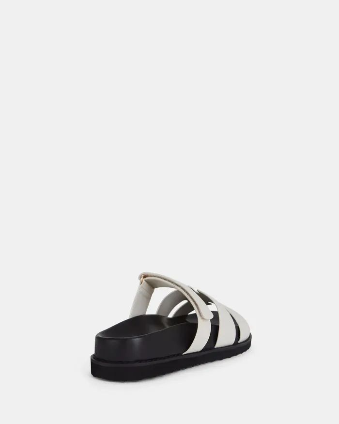 Flat Sandals SLOTHY CREAM Flatform NOVO Shoes Women