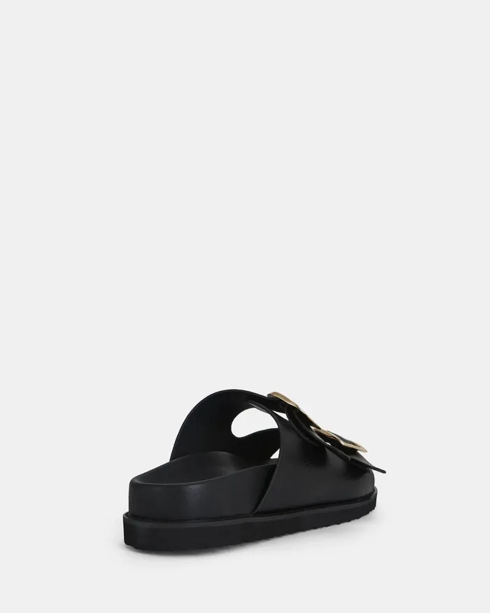 Flat Sandals Women SASCHA BLACK Flatform NOVO Shoes