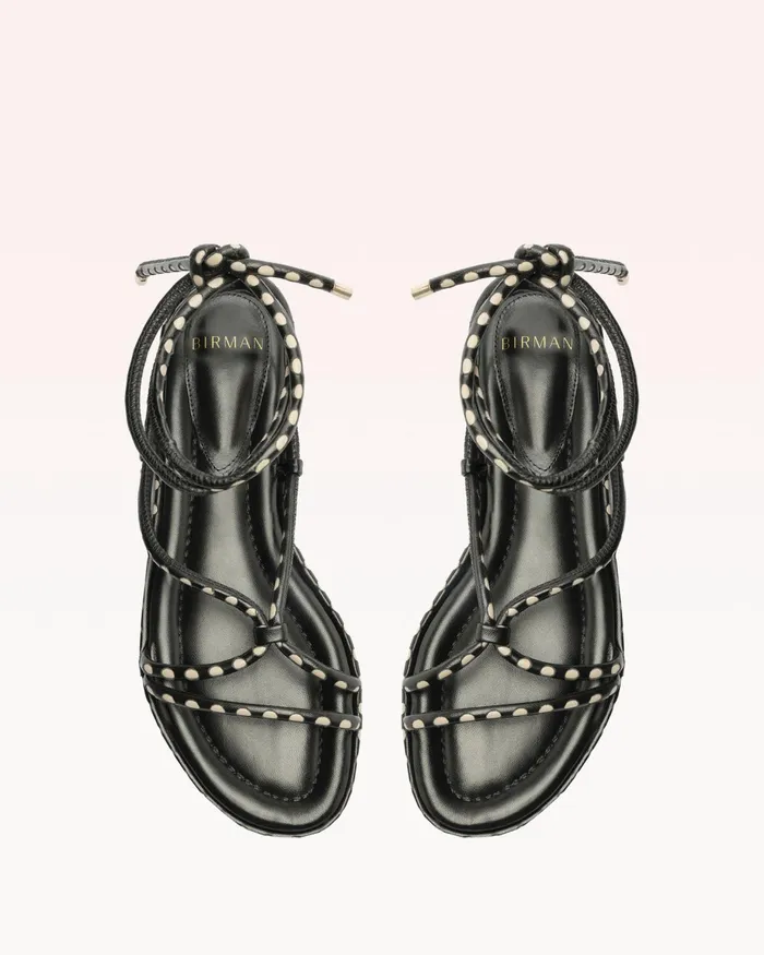 Flats Women Alexandre Birman Donna Flat Blackchalk