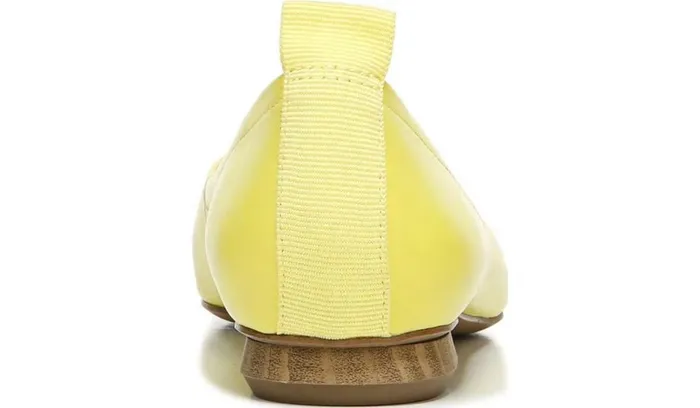 Flats Women Franco Sarto Franco Ailee Flat Yellow Leather