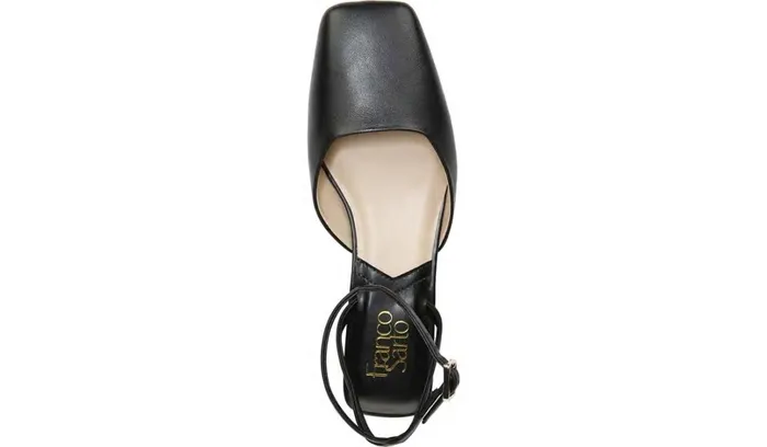 Flats Women Franco Sarto Franco Jolee Flat Black Leather