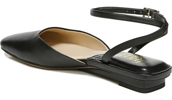 Flats Women Franco Sarto Franco Jolee Flat Black Leather