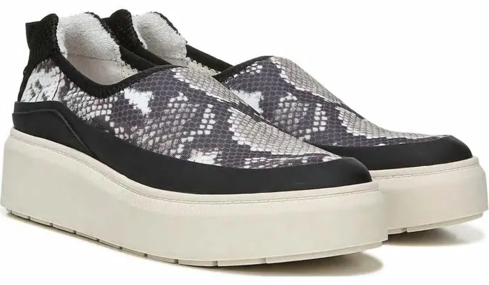 Flats Women Franco Sarto Franco Lin Platform Slip On Sneaker Roccia Fabric