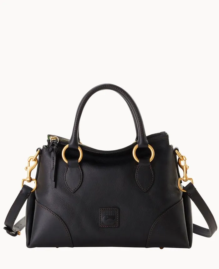 Florentine Satchel 30 Black Black Woman Dooney and Bourke Satchels