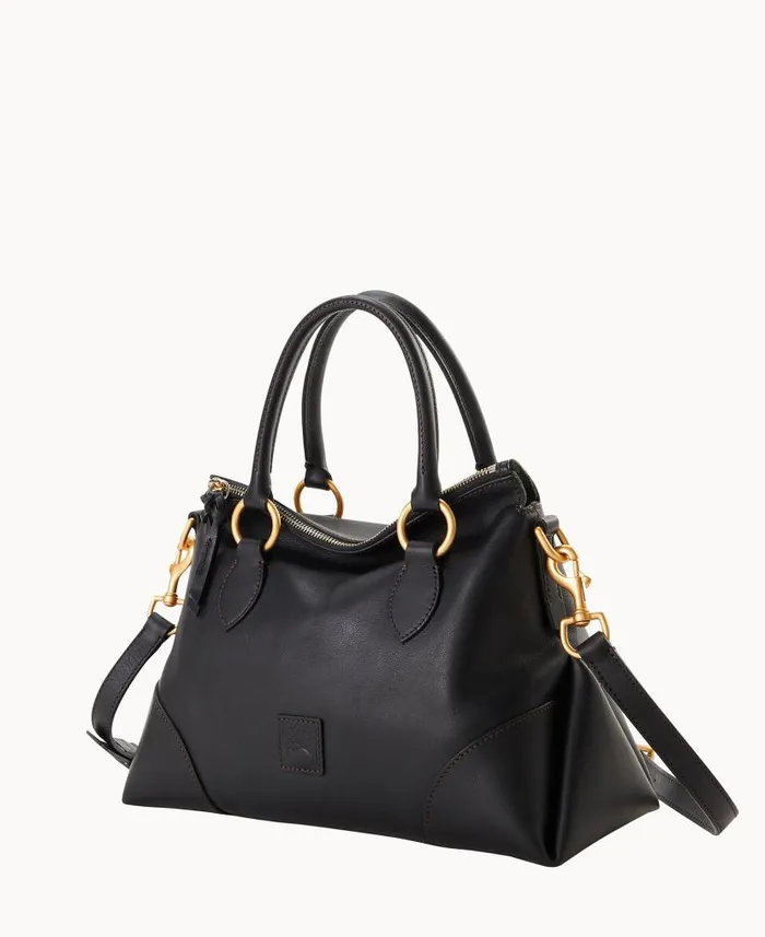 Florentine Satchel 38 Black Black Woman Dooney and Bourke Satchels Florentine Satchel 38 Black Black Woman Dooney and Bourke Satchels